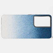 Modernes, schlichtes, farbiges Regenbogengefälle Samsung Galaxy Hülle (Linke Seite)