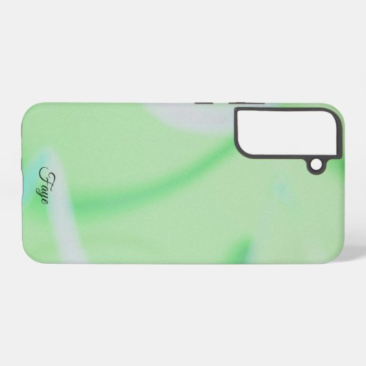 Modernes, schlichtes, farbiges Regenbogengefälle Samsung Galaxy Hülle (Rückseite (Horizontal))