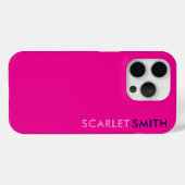 Modernes, schlichtes minimalistisches Design Case-Mate iPhone Hülle (Rückseite (Horizontal))