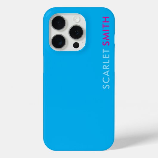 Modernes, schlichtes minimalistisches Design Case-Mate iPhone Hülle (Rückseite)