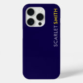 Modernes, schlichtes minimalistisches Design Case-Mate iPhone Hülle (Rückseite)
