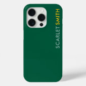 Modernes, schlichtes minimalistisches Design Case-Mate iPhone Hülle (Rückseite)