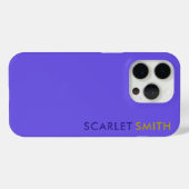 Modernes, schlichtes minimalistisches Design Case-Mate iPhone Hülle (Rückseite (Horizontal))