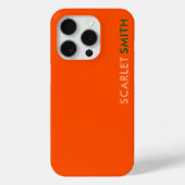 Modernes, schlichtes minimalistisches Design Case-Mate iPhone Hülle (Rückseite)