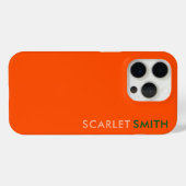 Modernes, schlichtes minimalistisches Design Case-Mate iPhone Hülle (Rückseite (Horizontal))