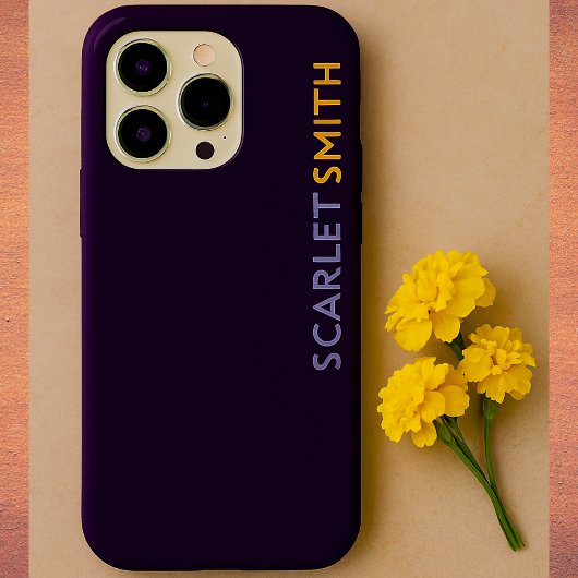 Modernes, schlichtes minimalistisches Design Case-Mate iPhone Hülle