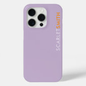Modernes, schlichtes minimalistisches Design Case-Mate iPhone Hülle (Rückseite)