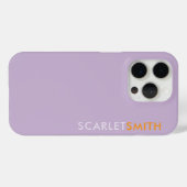 Modernes, schlichtes minimalistisches Design Case-Mate iPhone Hülle (Rückseite (Horizontal))