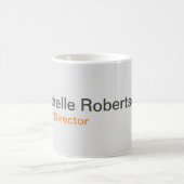 Modernes Schlichtes Minimalistisches Hinzufügen ei Kaffeetasse (Mittel)