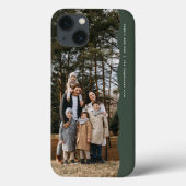 Modernes, schlichtes, modernes und trendiges Grün  Case-Mate iPhone Hülle (Rückseite)