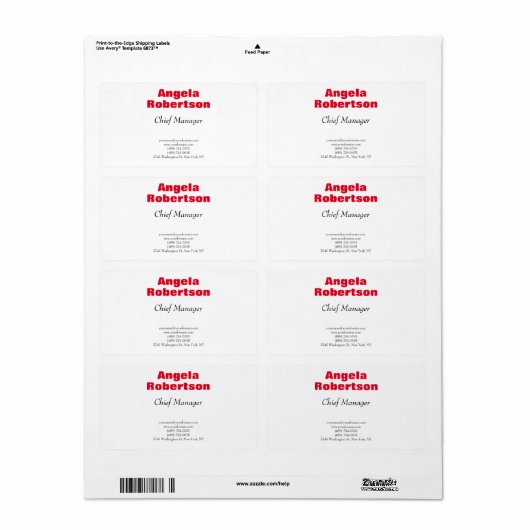 Modernes schlichtes, schlichtes, minimalistisches (Vorne)