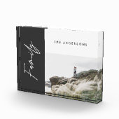 modernes, schlichtes, schwarzes Foto (Rechts)