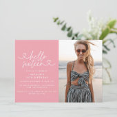 Modernes, schlichtes und elegantes Drehbuch zum 16 (Stehend Vorderseite)