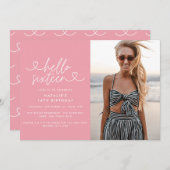 Modernes, schlichtes und elegantes Drehbuch zum 16 (Vorne/Hinten)