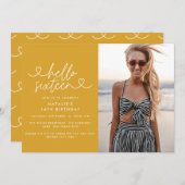 Modernes, schlichtes und elegantes Drehbuch zum 16 (Vorne/Hinten)