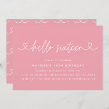 Modernes, schlichtes und elegantes Drehbuch zum 16