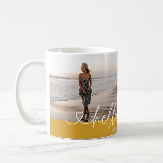 Modernes, schlichtes und elegantes Drehbuch zum 16 Kaffeetasse (Links)