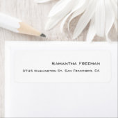 Modernes, Schlichtes Weiß Minimalistisch (Insitu)