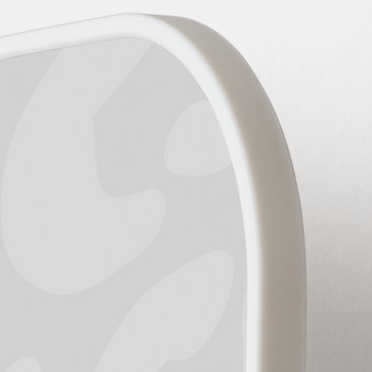 Modernes Schneeballmuster Pickleball Schläger (Linke Seite)