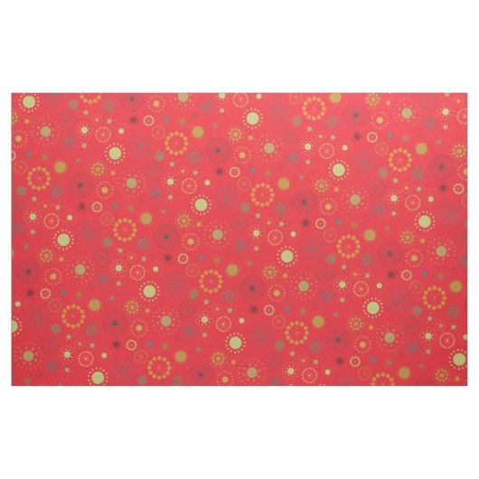 Modernes Schneeflockenmuster aus dem Mittelalter Stoff (Fat Quarter (45,7 x 55,9 cm))