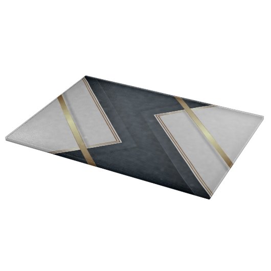 Modernes Schneidebrett (Ecke)