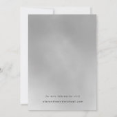 Modernes Schreiben Save the Date (Rückseite)