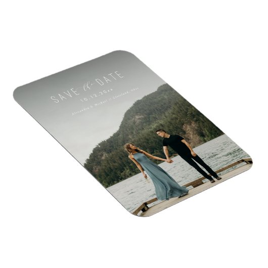 Modernes Schreiben speichern Sie das Datumsfenster Magnet (Rechte Seite)