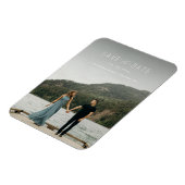 Modernes Schreiben speichern Sie das Datumsfenster Magnet (Linke Seite)