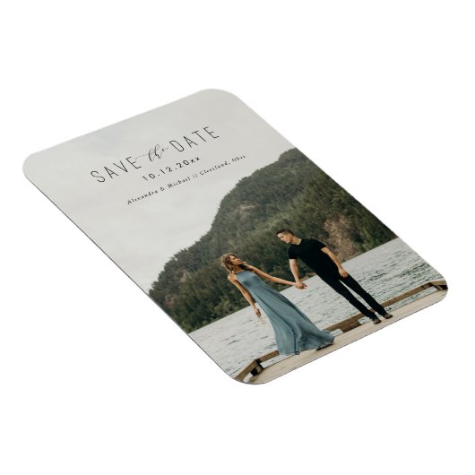 Modernes Schreiben speichert das Datumsfenster Magnet (Rechte Seite)