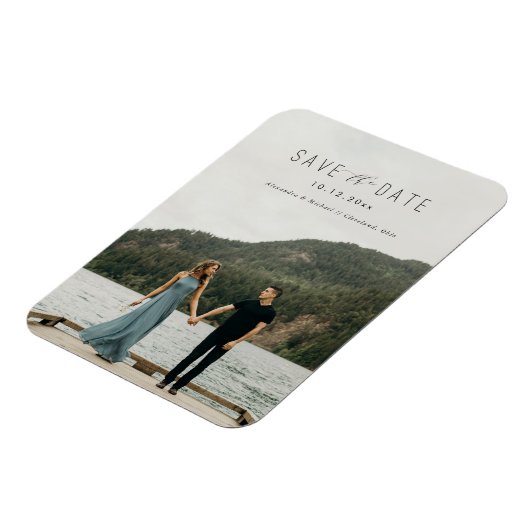 Modernes Schreiben speichert das Datumsfenster Magnet (Linke Seite)