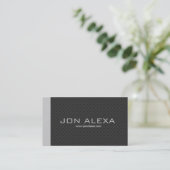 Modernes schroffes visitenkarte (Stehend Vorderseite)