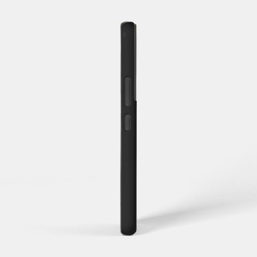 Modernes Schwarz-Grau-Monogramm Samsung Galaxy Hülle (Rechte Seite)