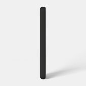 Modernes Schwarz-Grau-Monogramm Samsung Galaxy Hülle (Linke Seite)