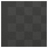 Modernes Schwarz-Grau-Schachbrettmuster-Dekor Stoff (Nahaufnahme)