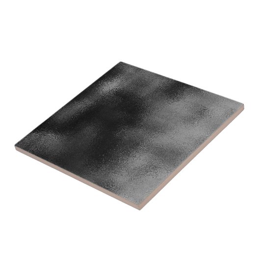 Modernes Schwarz-Grau-Texturdesign Fliese (Seite)