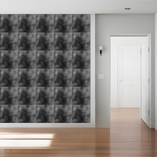 Modernes Schwarz-Grau-Texturdesign Fliese