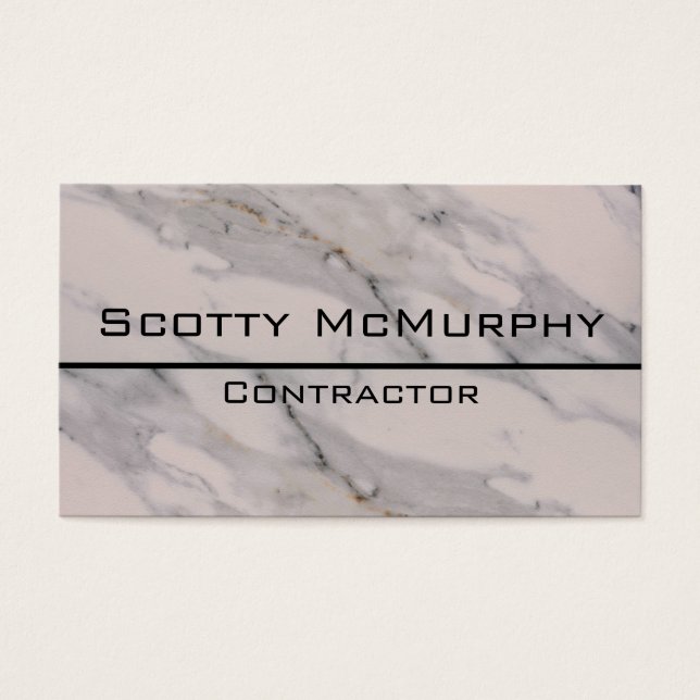 Modernes, schwarz-graues Marmormuster (Vorderseite)