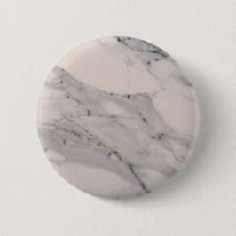 Modernes, schwarz-graues Marmormuster Button