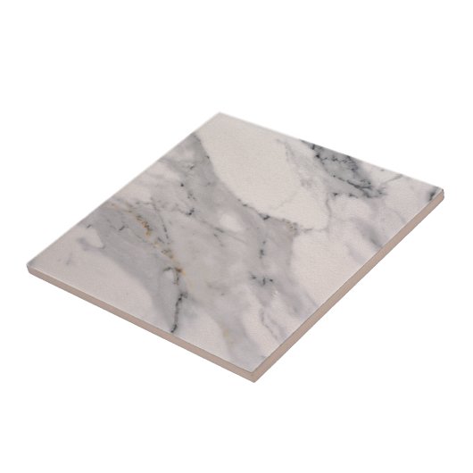 Modernes, schwarz-graues Marmormuster Fliese (Seite)