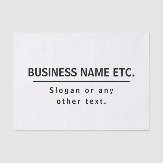 Modernes Schwarz Seidenpapier (Vorderseite)