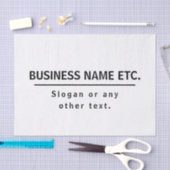 Modernes Schwarz Seidenpapier (Handwerk)