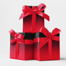 Modernes Schwarz und Rot Ombre