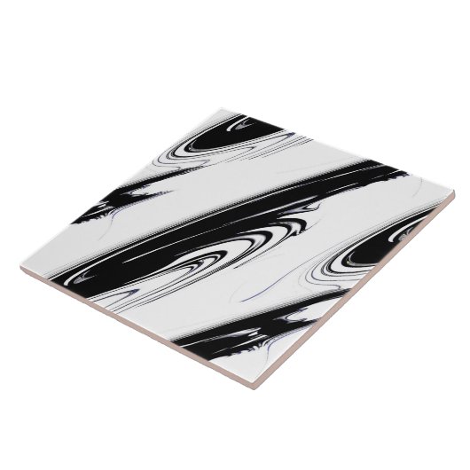 Modernes Schwarz und Weiß Fliese (Seite)