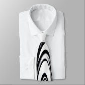 Modernes Schwarz und Weiß Krawatte (Gebunden)