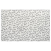 Modernes Schwarz/Weiß Abstrakt Dot Pattern Trendse Stoff (Fat Quarter (45,7 x 55,9 cm))
