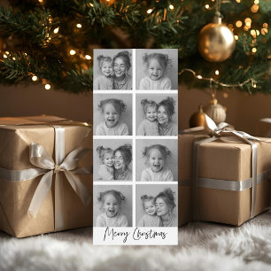 "Modernes Schwarz-Weiß-Collage Weihnachtsfest-Foto