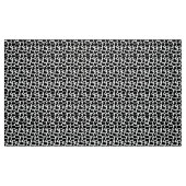 Modernes Schwarz-Weiß-Kuhmuster zum Nähen Stoff (Fat Quarter (45,7 x 55,9 cm))