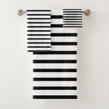 Modernes Schwarz-Weiß-Streifen