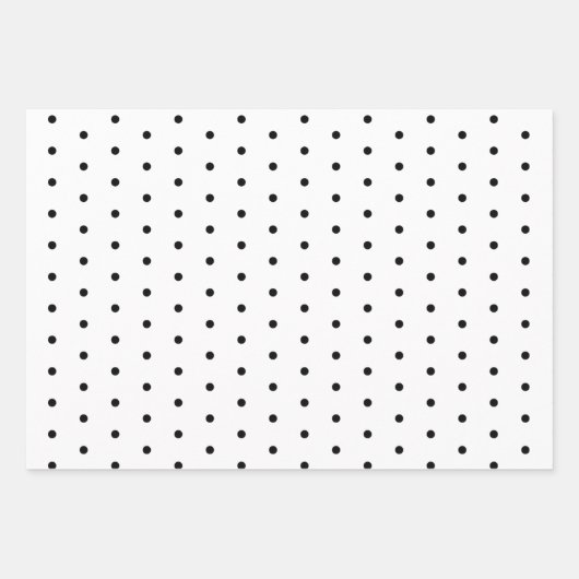 Modernes Schwarz-Weiß-Weihnachtsgeschenkpapier Geschenkpapier Set (Vorderseite 3)