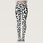 Modernes Schwarz-weißes Leopard-Muster für Tierdru Leggings<br><div class="desc">Dieses moderne und stilvolle Tiermuster eignet sich perfekt für die trendige und stilvolle Mode. Es ist mit einem handgezeichnet, schwarz-weiß leoparden Gepard-Druck ausgestattet. Es ist elegant, schick, einfach und modern. ***WICHTIGER HINWEIS FÜR DIE ENTWICKLUNG: Für individuelle Designanfragen, wie z. B. passende Produktanfragen, Farbänderungen, Platzierungsänderungen oder andere Änderungswünsche, klicken Sie bitte...</div>